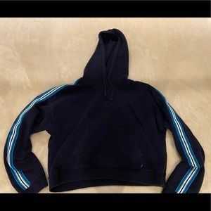 Navy blue Aritzia “The iconic hoodie”